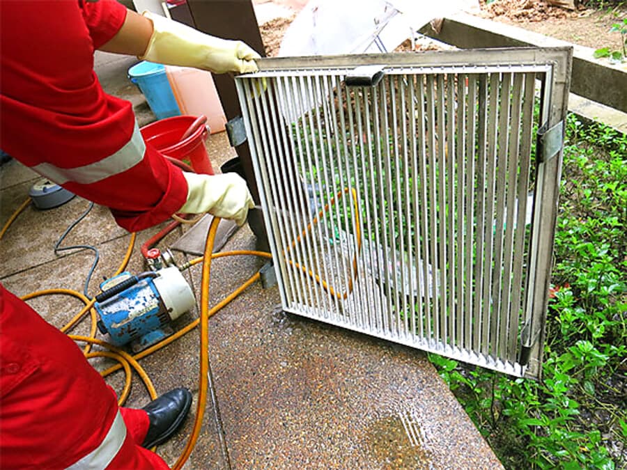 Equipment and AC cleaning