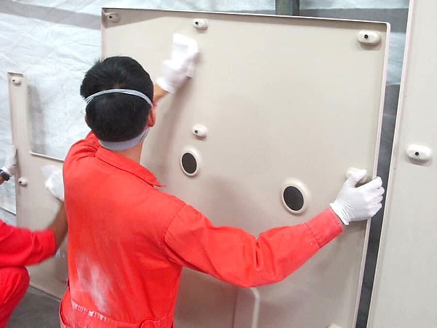 Cabinet cleaning