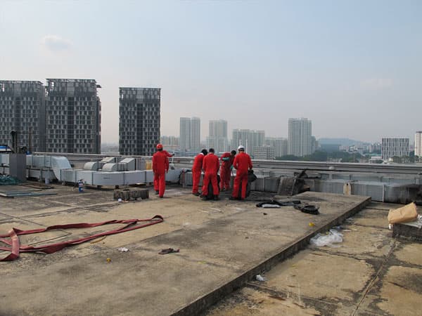 Commercial chemical & waste recovery project
