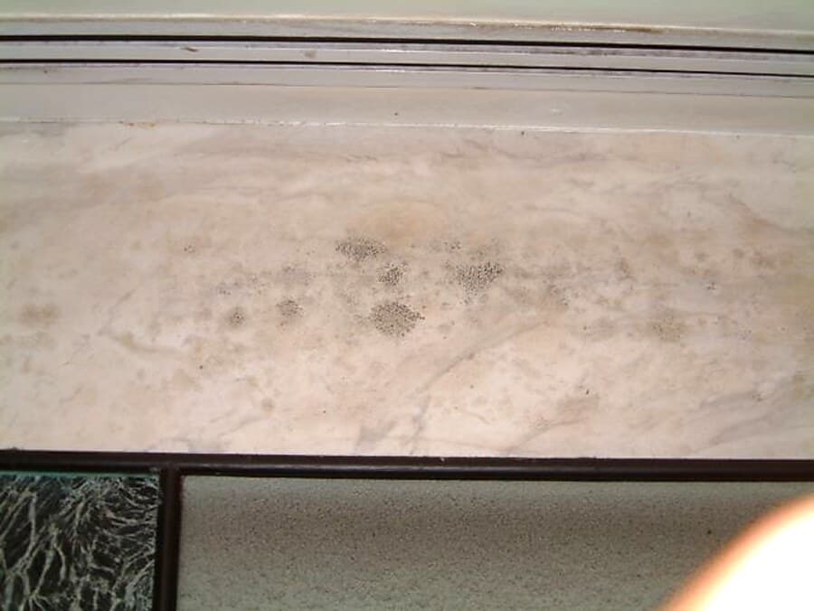 Poor air quality from mould