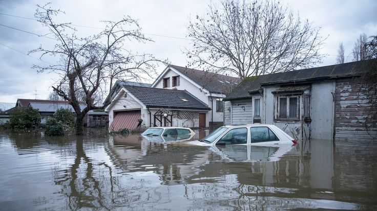 Cleaning Up Home after Flood in Singapore